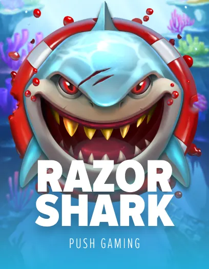 Razor Shark neon játékborító